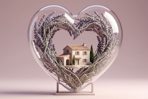 un mas de provence dans un coeur 